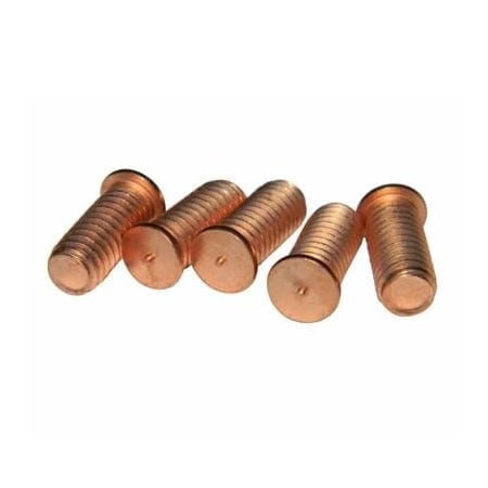 NEWPORT FASTENERS #10-24 x 3/8 Flanged Capacitor Discharge  Welding Studs , Quantity: 100 pieces, 100PK NFV20101-100